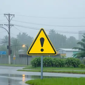 alerta amarelo de chuvas intensas em São Luís