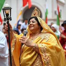 Dra. Helena Duailibe e o encerramento do Festejo de São José de Ribamar