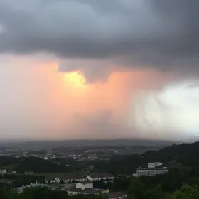 alerta amarelo tempestade granizo