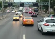 trânsito na Estrada da Vitória