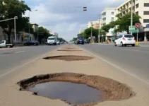 buracos no Araçagi